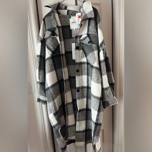 ONLY plaid shacket